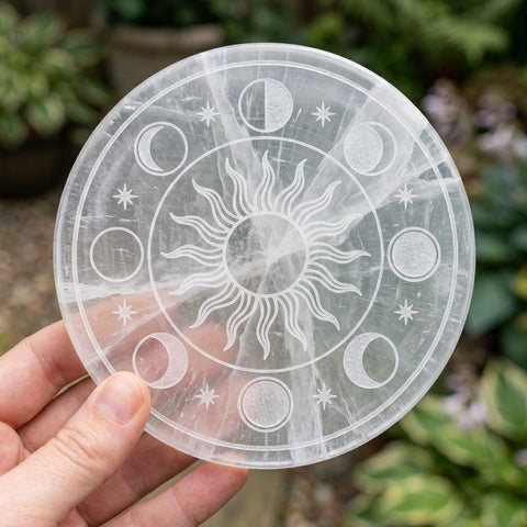Selenite Charging Plate