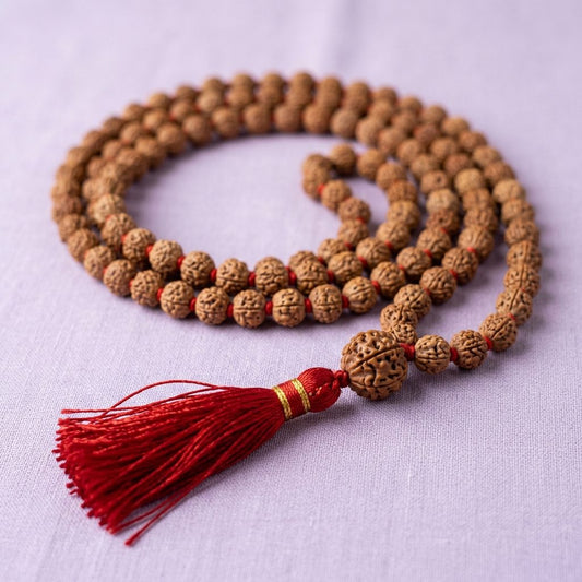 5 Mukhi Rudraksha Mala
