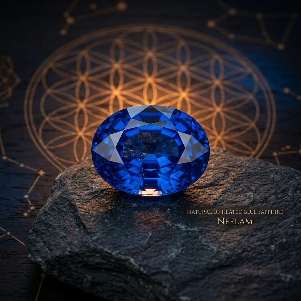 Neelam — Blue Sapphire